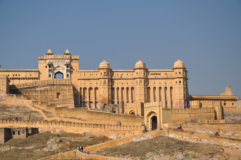 Jaipur, den rosa staden, Amber Fort
