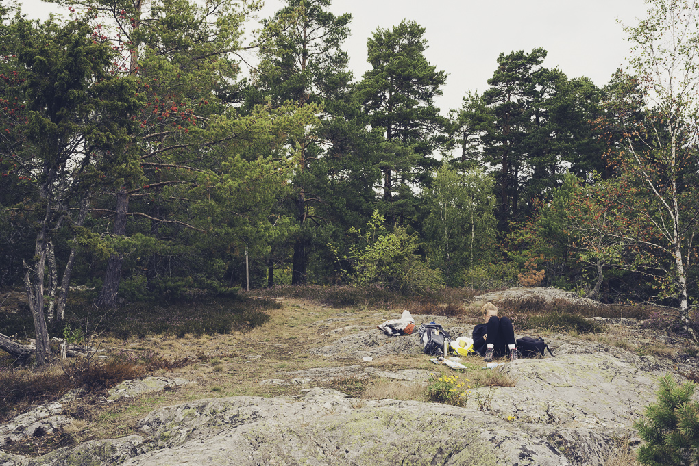 Fornstigen, vandring fornstigen, lovön