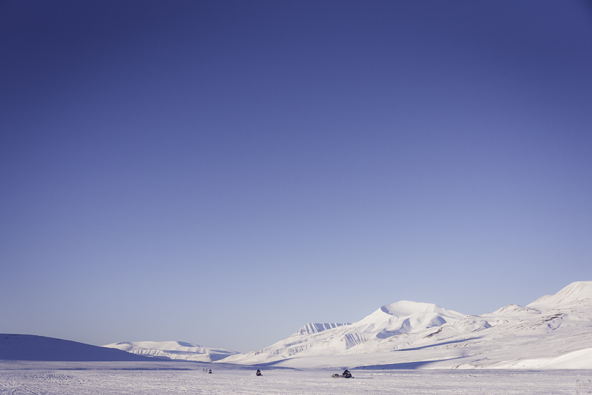 Skoter på Svalbard