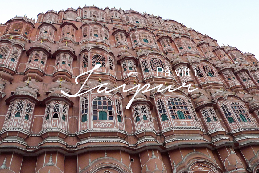 På vift i Jaipur, den rosa staden