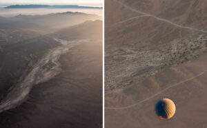 Luftballong i Namibia, Sossusvlei, Namib Naukluft