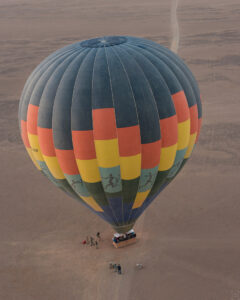 Luftballong i Namibia, Sossusvlei, Namib Naukluft