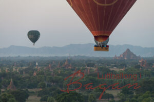 Restips-Burma, Luftballong Bagan