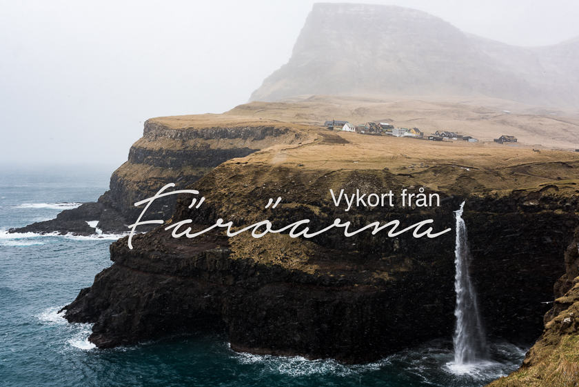 Vykort från Färöarna, Faroe Islands