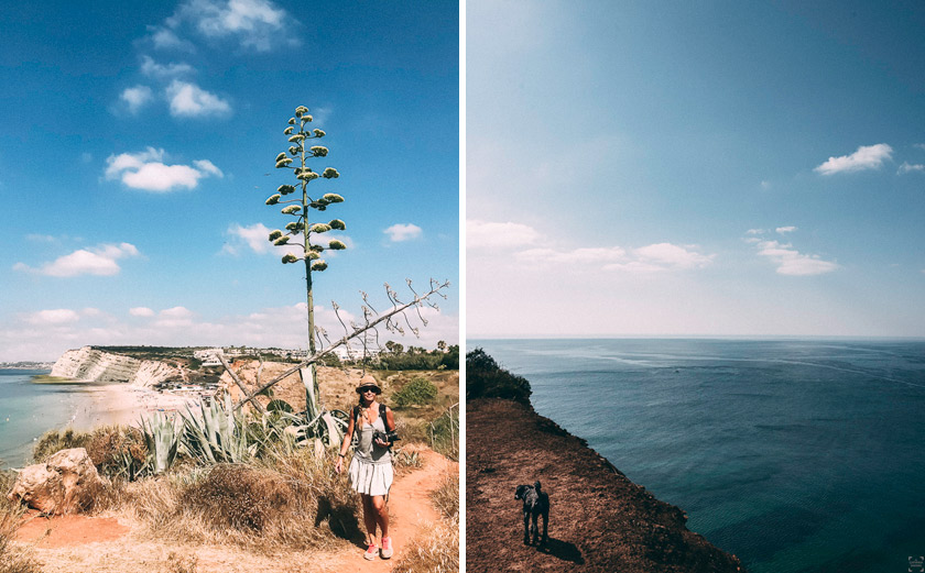 Vandring längs Algarvekusten, reseblogg, Portugal