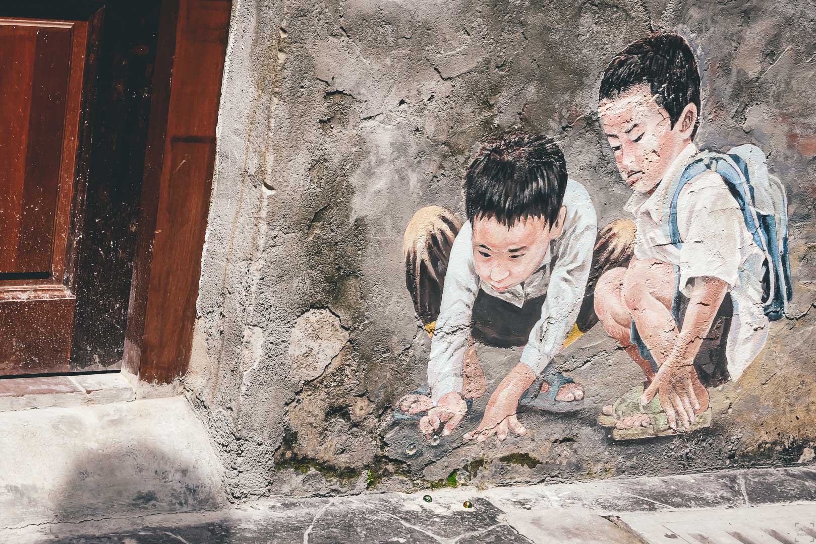 Kuala Lumpur Chinatown, Ghost St., Kwai Chai Hong, street art
