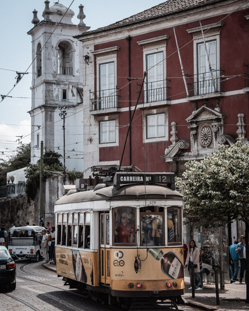 Lissabon tips, åk spårvagn