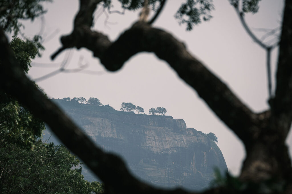 En stilla promenad i området runt Sigiriya King's Resort. Utsikt över Pidurangala.